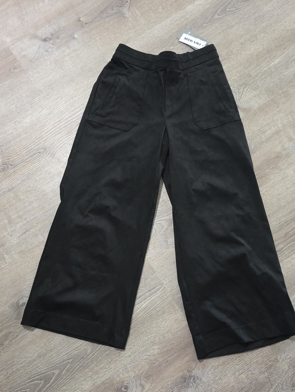 Wit & Wisdom Black Wide-Leg Culottes